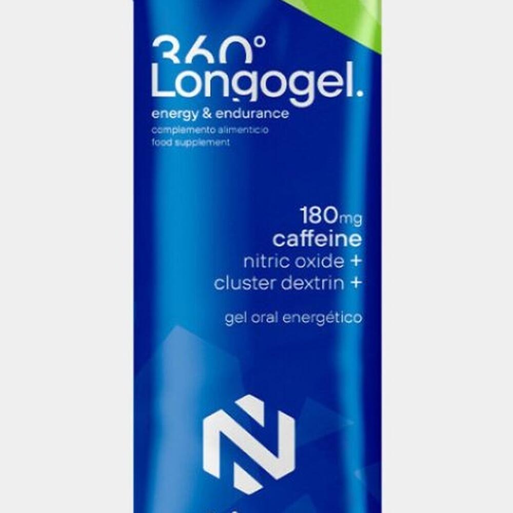Gel energético Longogel Cafeina Limón Menta Nutrinovex 2/2