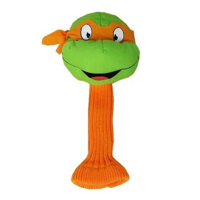 MUTANT NINJA TURTLES MICHELANGELO GOLF DRIVER HEAD COVER