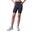 Float Mid-Waist UV Protection Biker Shorts-Magnet Grey
