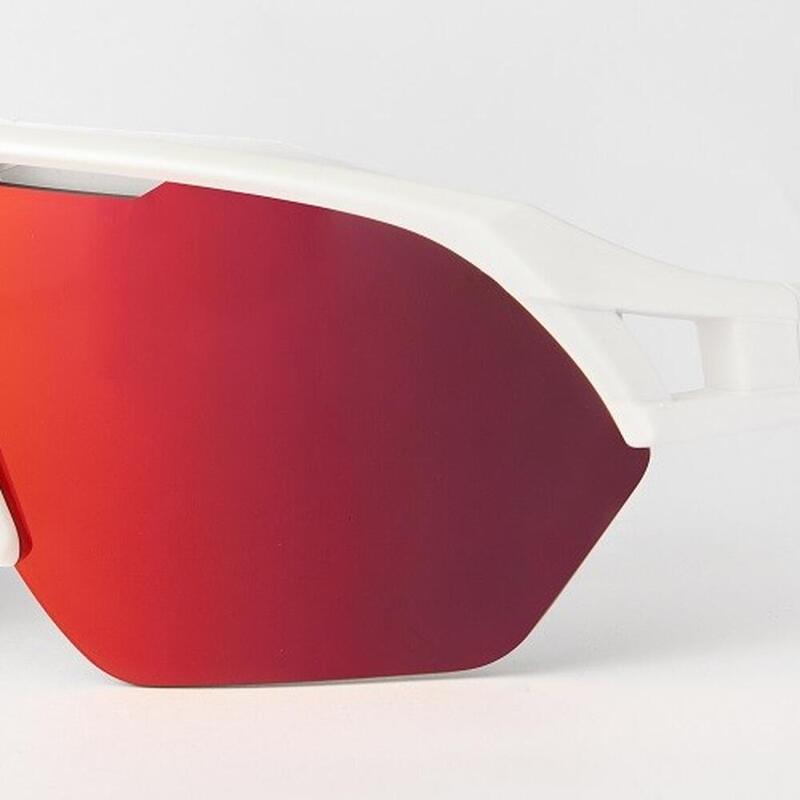 Gafas Glen blanco lente rojo revo ciclismo Blanco EASSUN