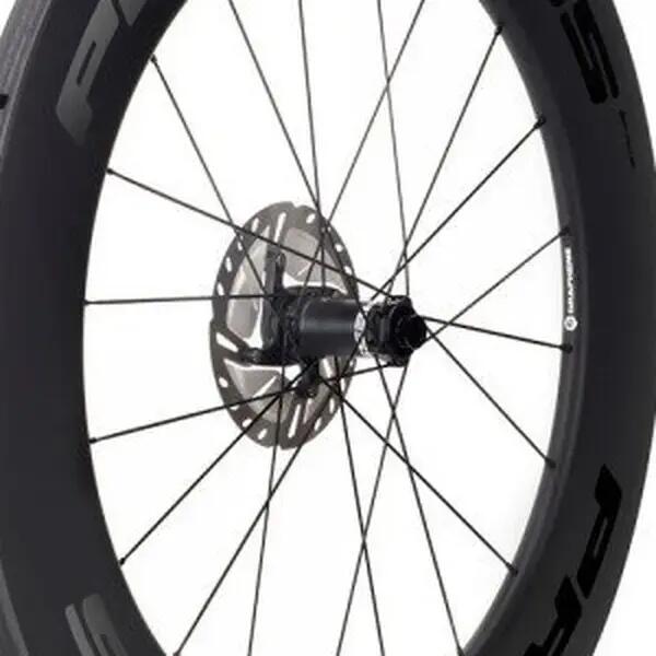 Roda dianteira tubular Space Disc 12x100 ciclismo Preto Progress 2/2