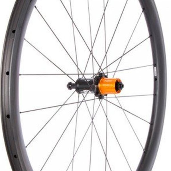 Roda Traseira Tubular AIR 2017 ciclismo Preto Progress 2/2
