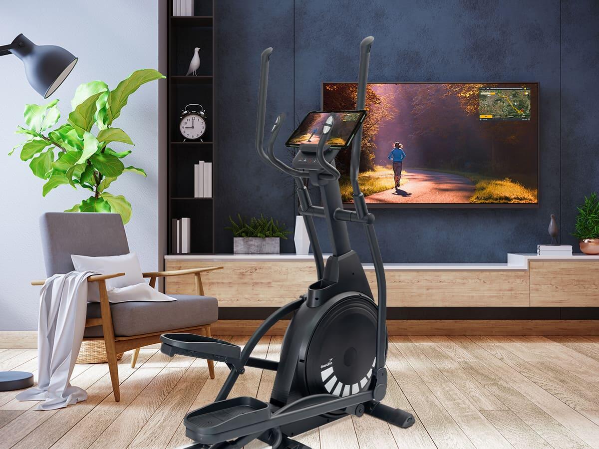Vélo elliptique P23 – Pliable – connecté – Inertie 23 kg - 23 prog - Magnétique 2/7