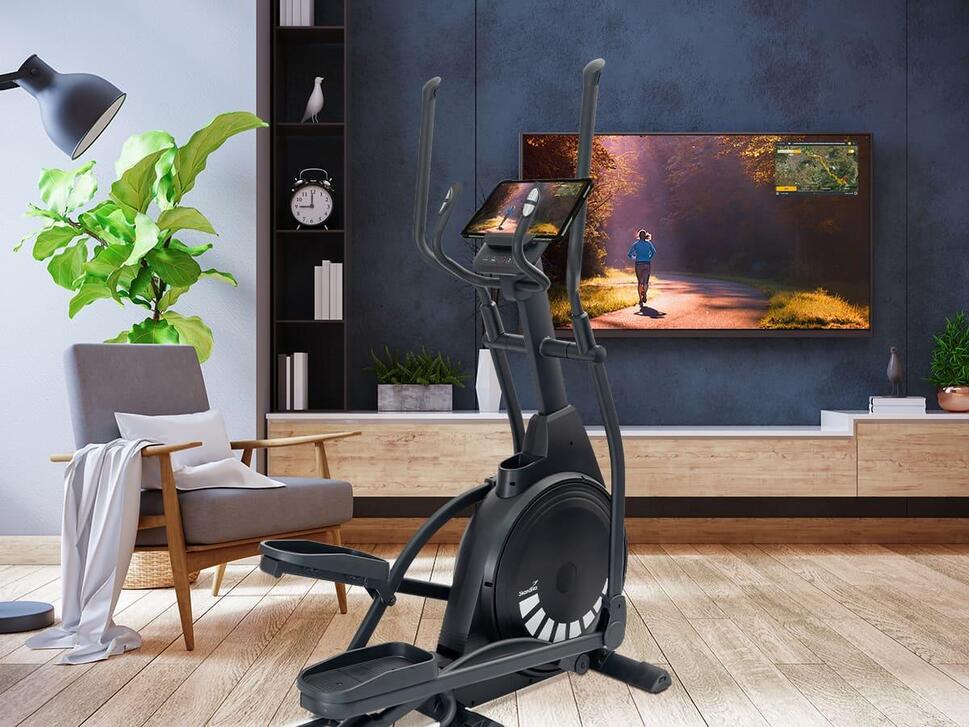 Rower eliptyczny, trenażer magnetyczny Carbon P23 + mata ochronna na podłogę thumbnail