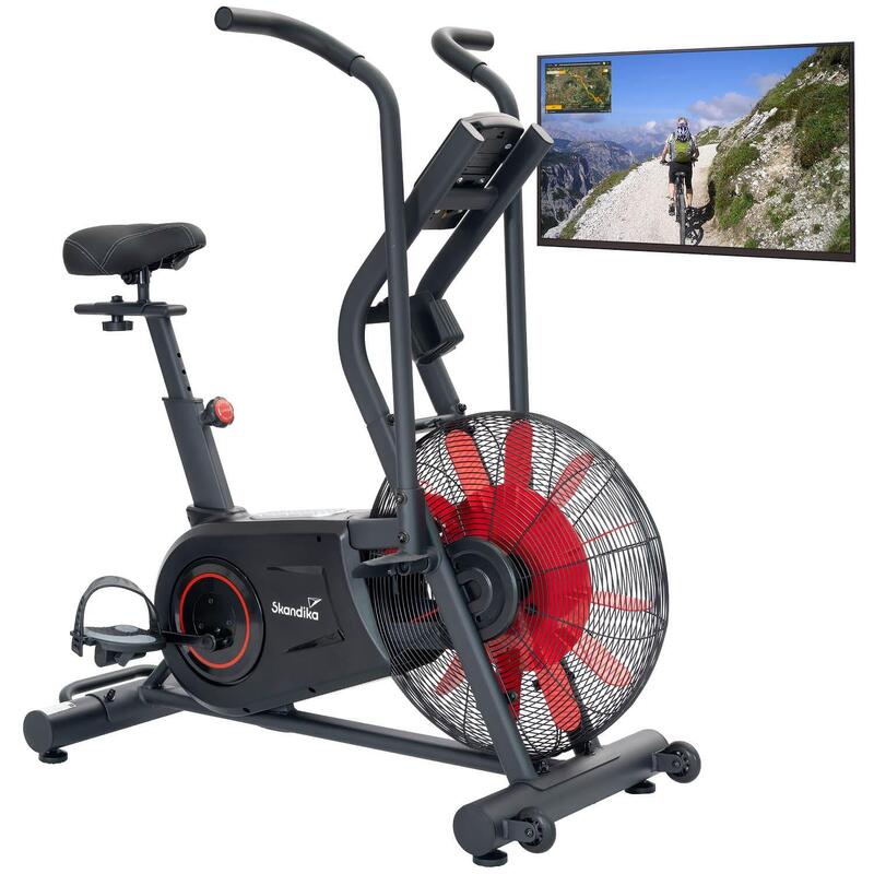 Air Bike Cycling Air - Fitness - HIIT trainer - 7 programma's - Trainingsfiets