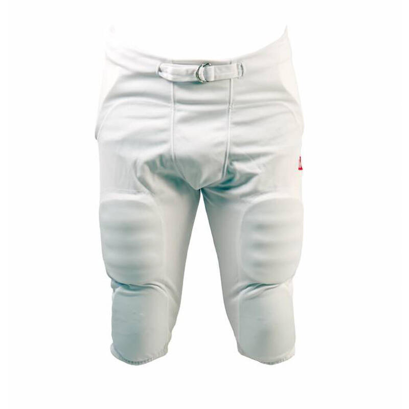 FPS-01 Bílé kalhoty s integrovanými chrániči, 7 chráničů