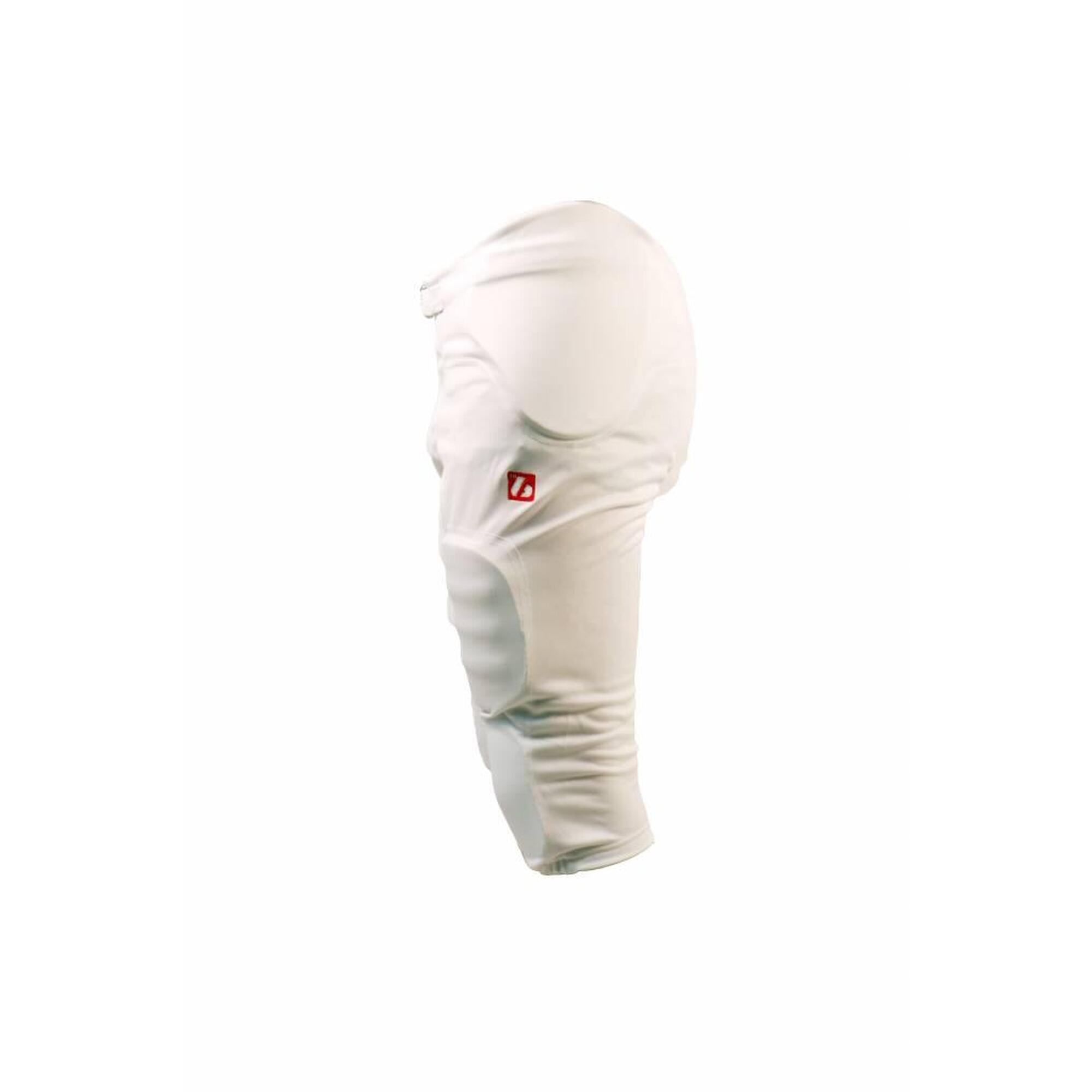 FPS-01 Pantalón blanco con protectores integrados, 7 protectores