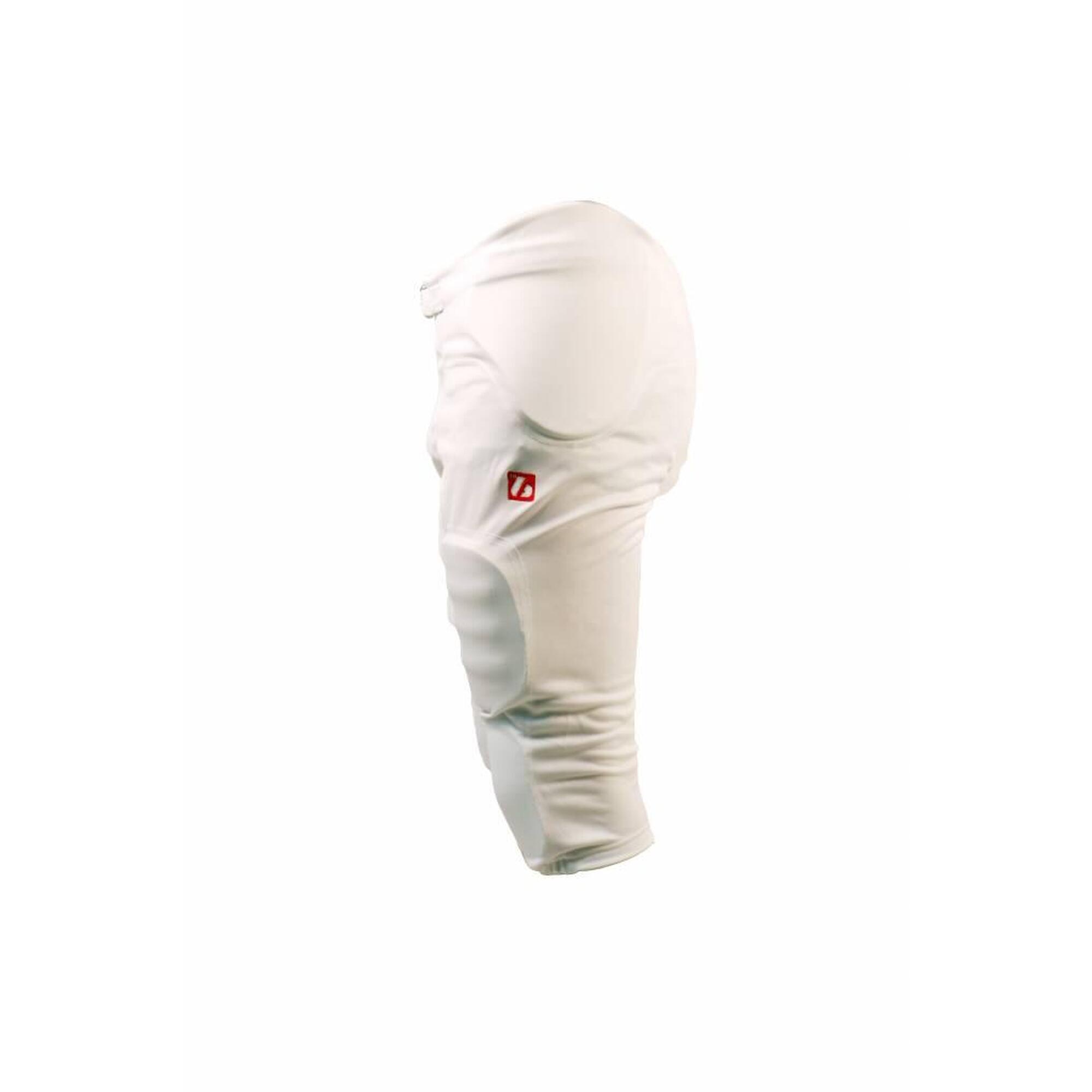 FPS-01 Pantaloni albi 4XL cu protectii integrate, 7 tampoane