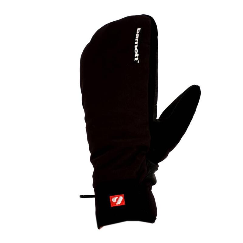 NBG-10 Zwarte winterskihandschoenen voor zeer koude temperaturen (-5°/-20°C)