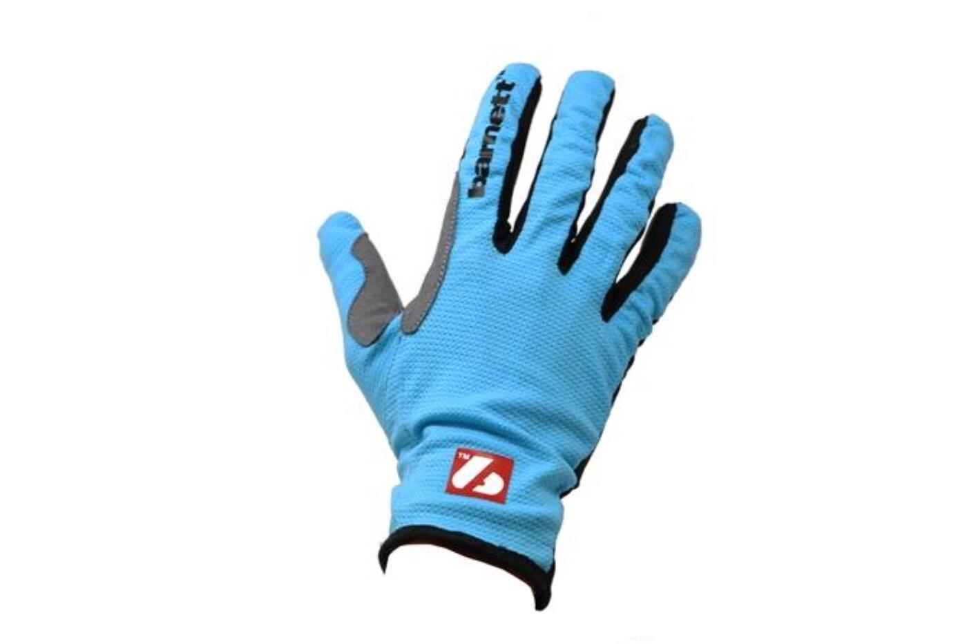 BARNETT NBG-18 blue ski gloves on wheels - cross-country skiing - cycling - running
