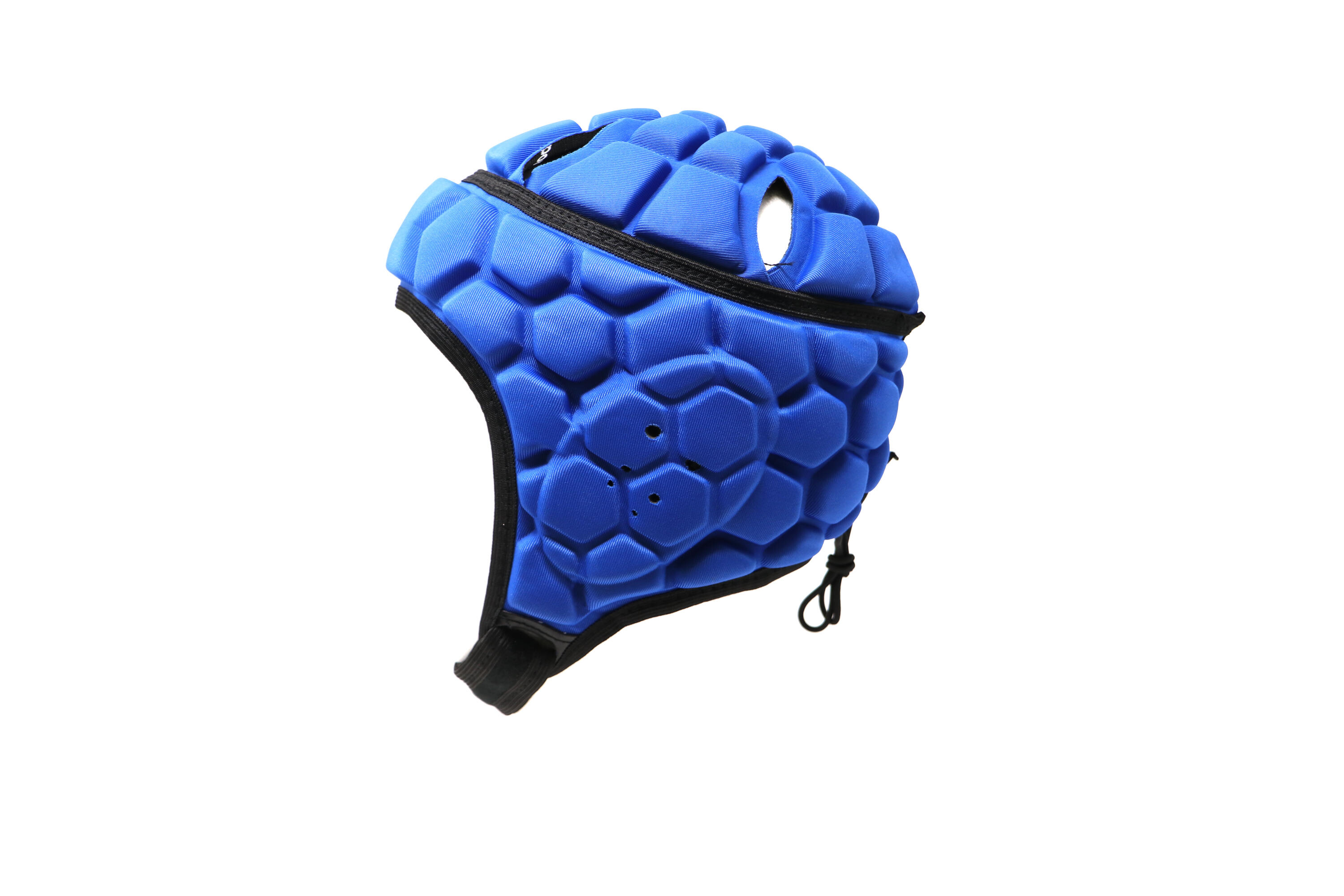 HEAT PRO Royal Blue Rugby and Flag Football Helmet 2/5