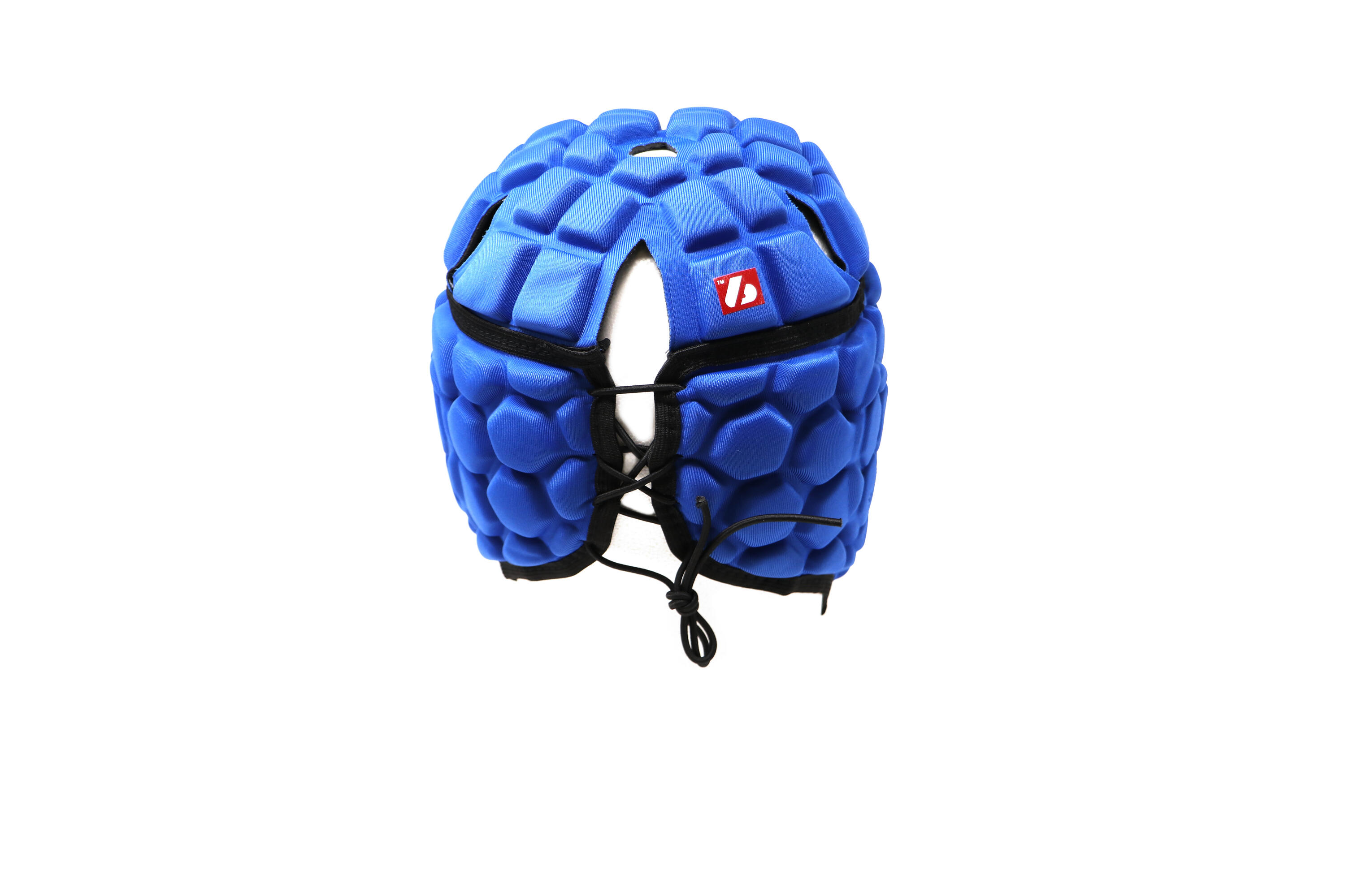 HEAT PRO Royal Blue Rugby and Flag Football Helmet 3/5