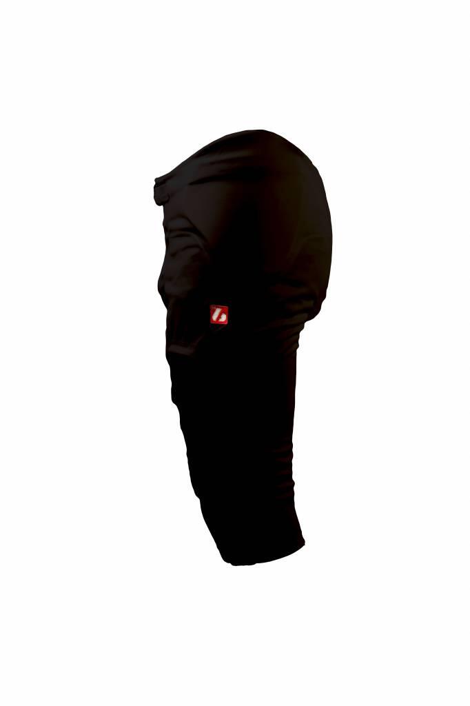 FPS-01 Noir pantalon avec protections intégrées, 7 pads 2/3