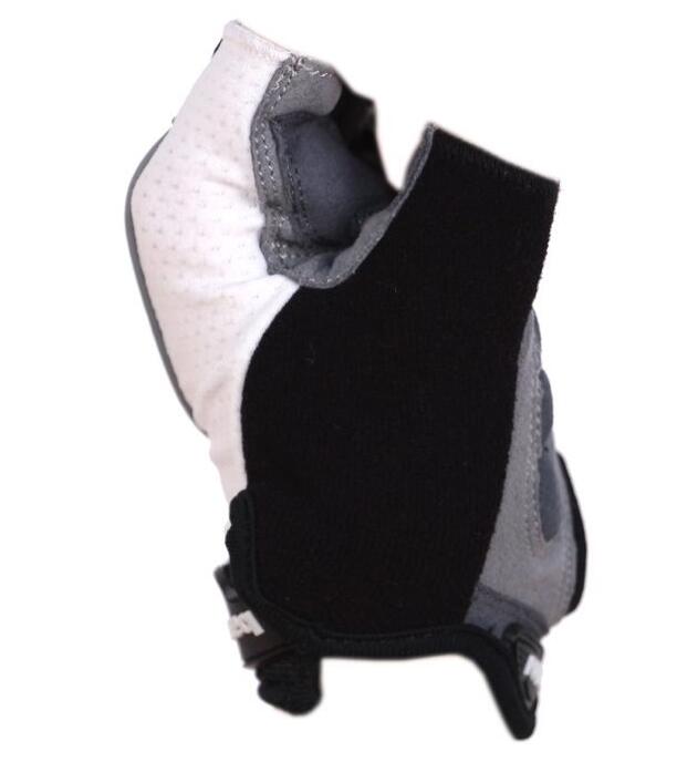 BG-04 Blanc Gants de vélo courts compétition 2/4