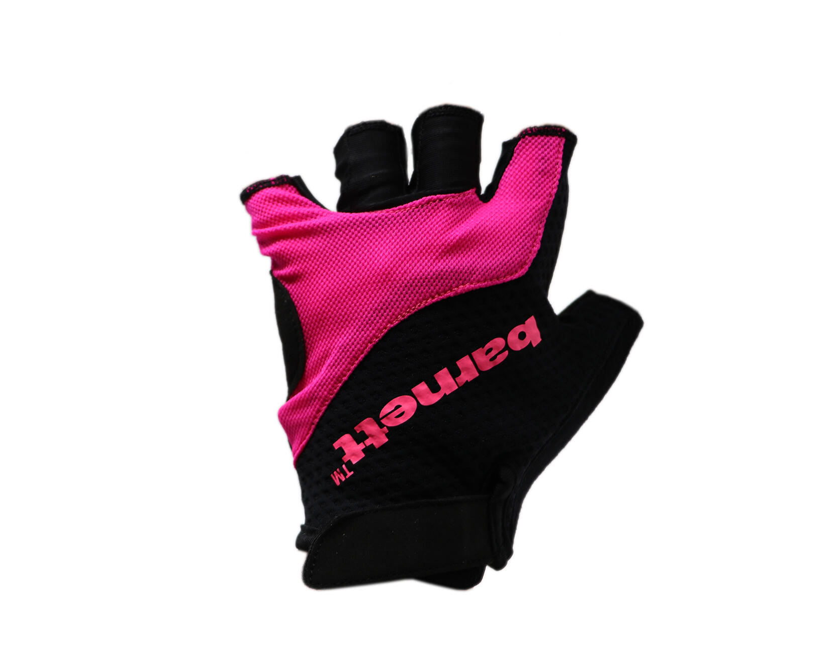 BG-07 Pink short competition cycling gloves 1/3