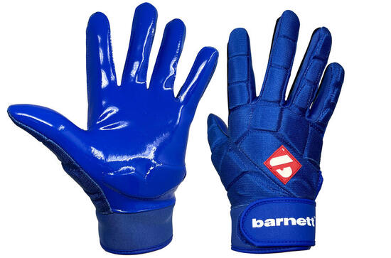 FKG-03 Bleu gants de football américain de linebacker pro, LB,RB,TE
