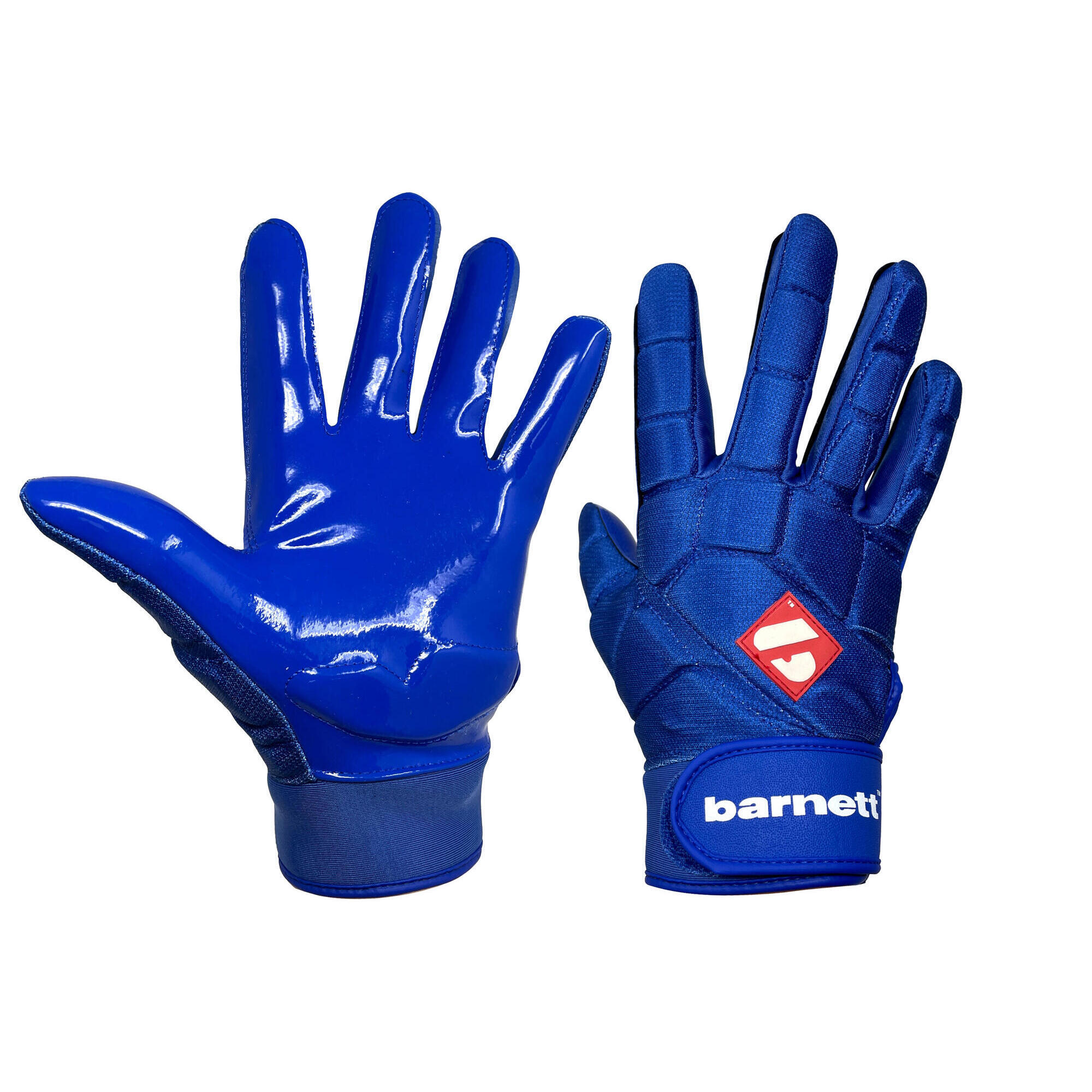 Barnett - Fkg-03 Bleu Gants De Football Américain De Linebacker Pro, Lb,rb,te - Gants - Bleu - 40 M - Decathlon