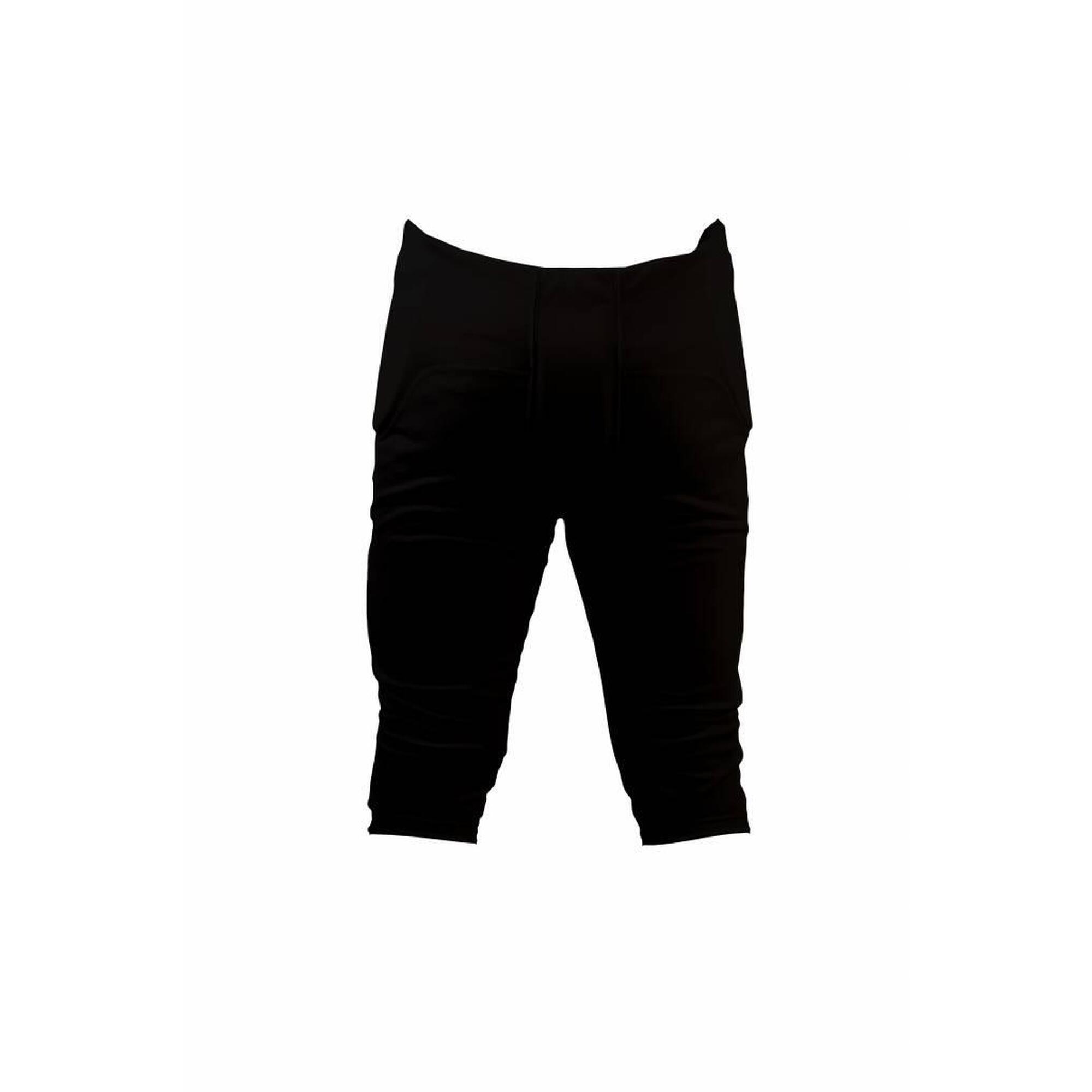 FPS-01 Pantalón negro con protectores integrados, 7 acolchados