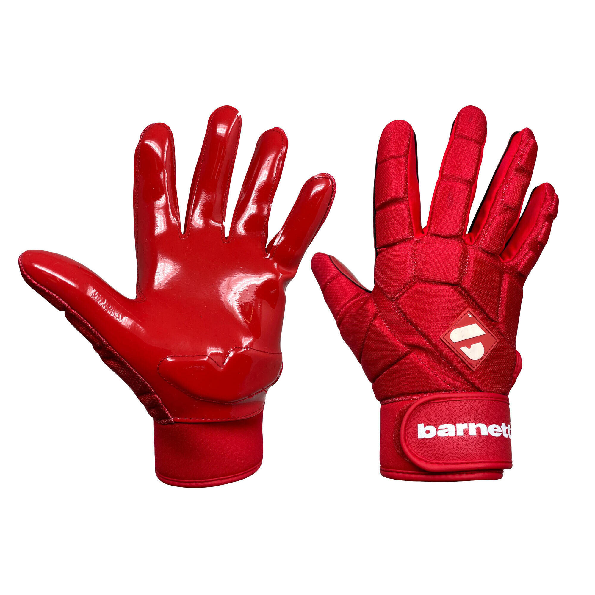 Barnett - Fkg-03 Rouge Gants De Football Américain De Linebacker Pro, Lb,rb,te - Gants - Rouge - 48 Xl - Decathlon
