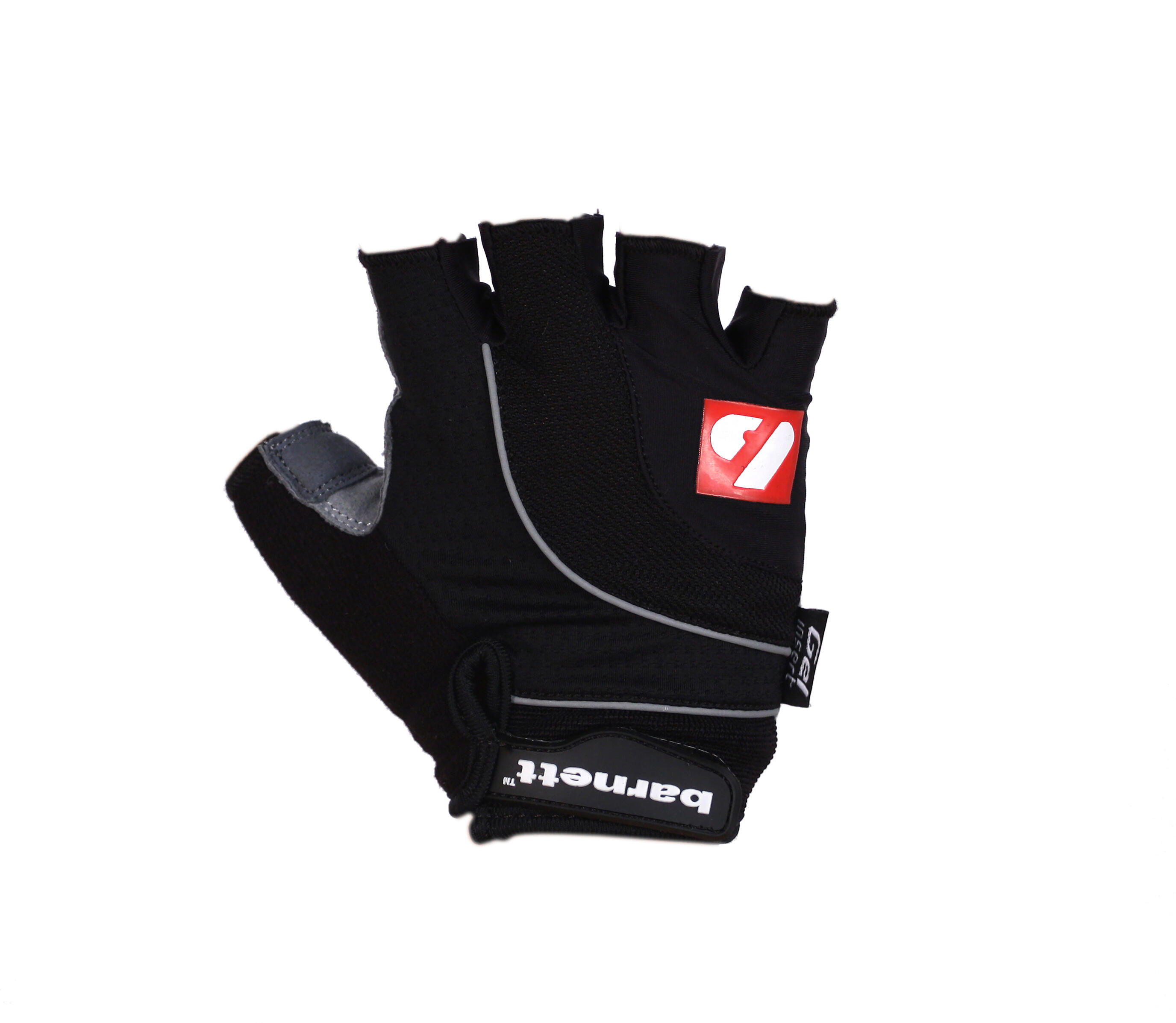 BARNETT BG-04 Black Short competition cycling gloves