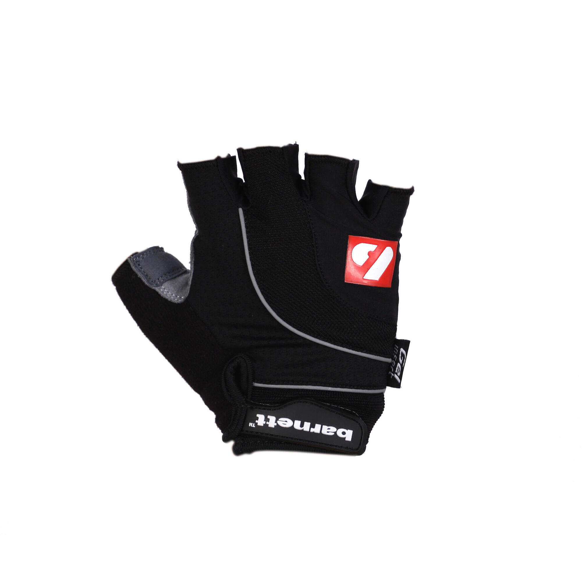 Barnett - Bg-04 Noir Gants De Vélo Courts Compétition - Gants - Gris|noir - 38 S - Decathlon
