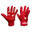 FKG-03 Rote American-Football-Handschuhe für Profi-Linebacker, LB, RB, TE