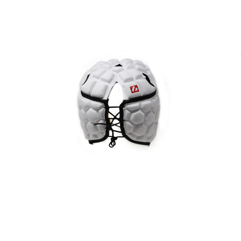 Casco de rugby y fútbol HEAT PRO blanco