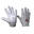 FKG-03 gants de football américain de linebacker pro, LB,RB,TE Blanc