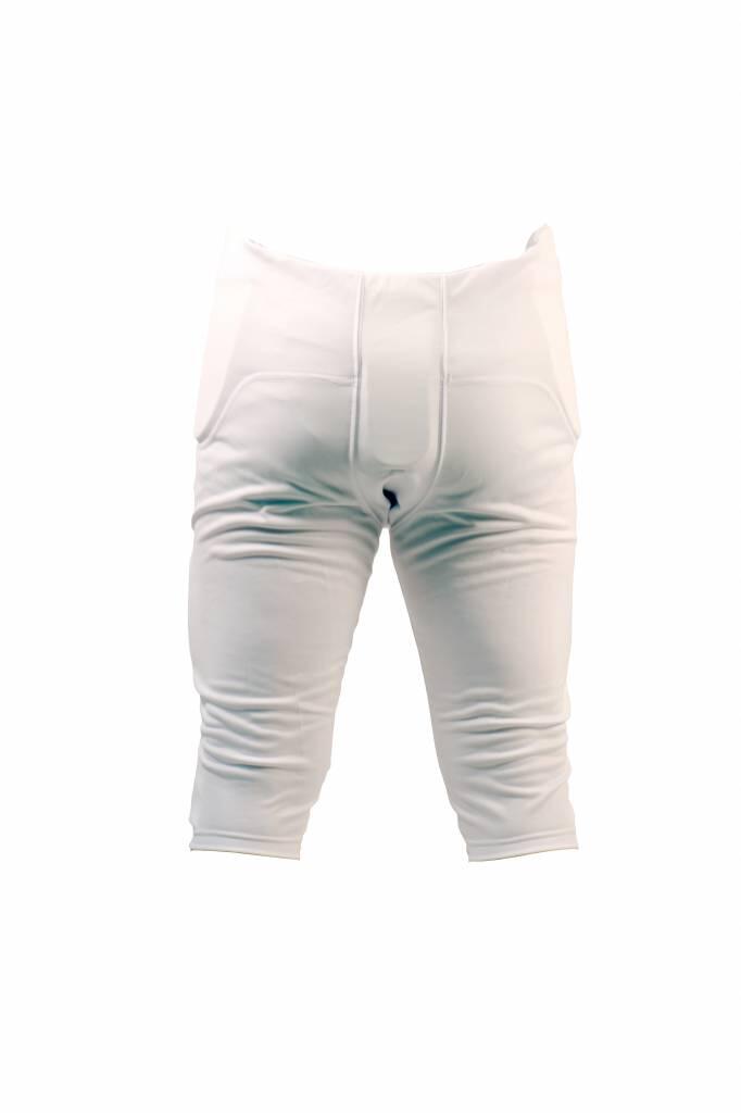 FPS-01 Blanc pantalon avec protections intégrées, 7 pads 3/5