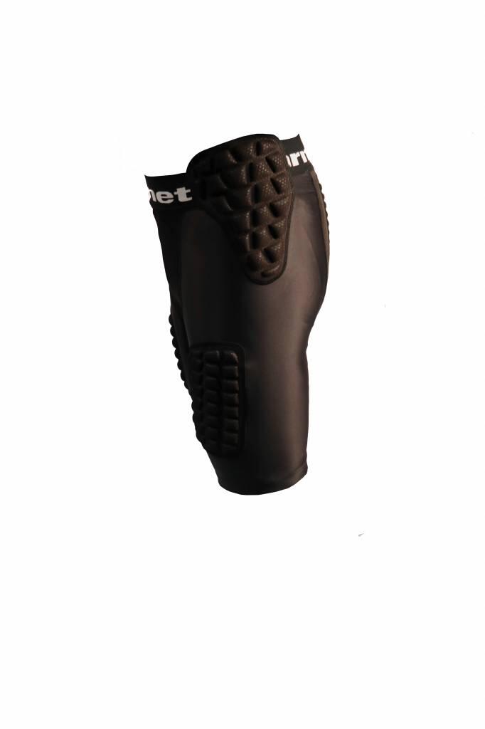 FS-10 Short de compression renforcé, 5 pièces intégrées, football américain 3/6