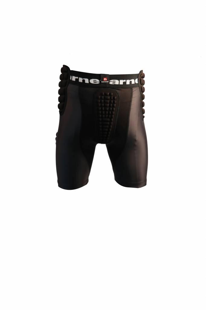 FS-10 Short de compression renforcé, 5 pièces intégrées, football américain 4/6