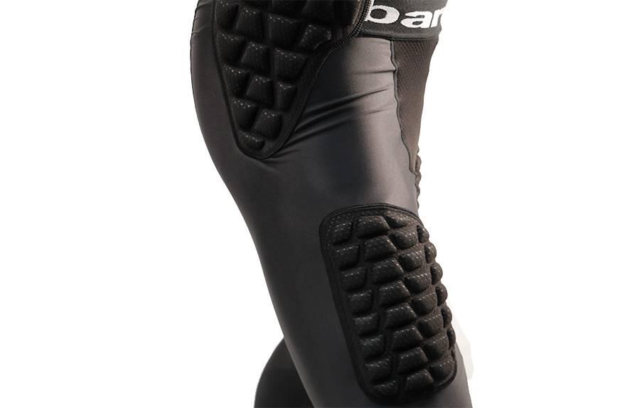 FS-10 Short de compression renforcé, 5 pièces intégrées, football américain 6/6