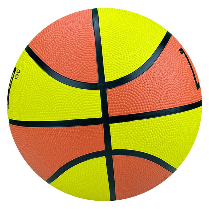 Balón de basquetbol talla 4 Niño - K500 azul naranja - Decathlon