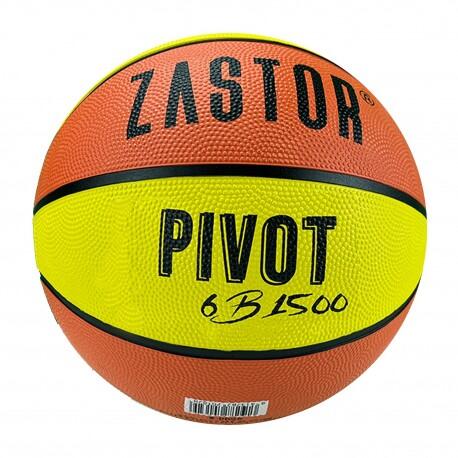 Zastor Pivot Ballon de basket Taille 6 - Orange / Jaune