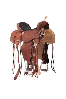 Sella Western da Barrel Professional Fender Saddle Usa 9402