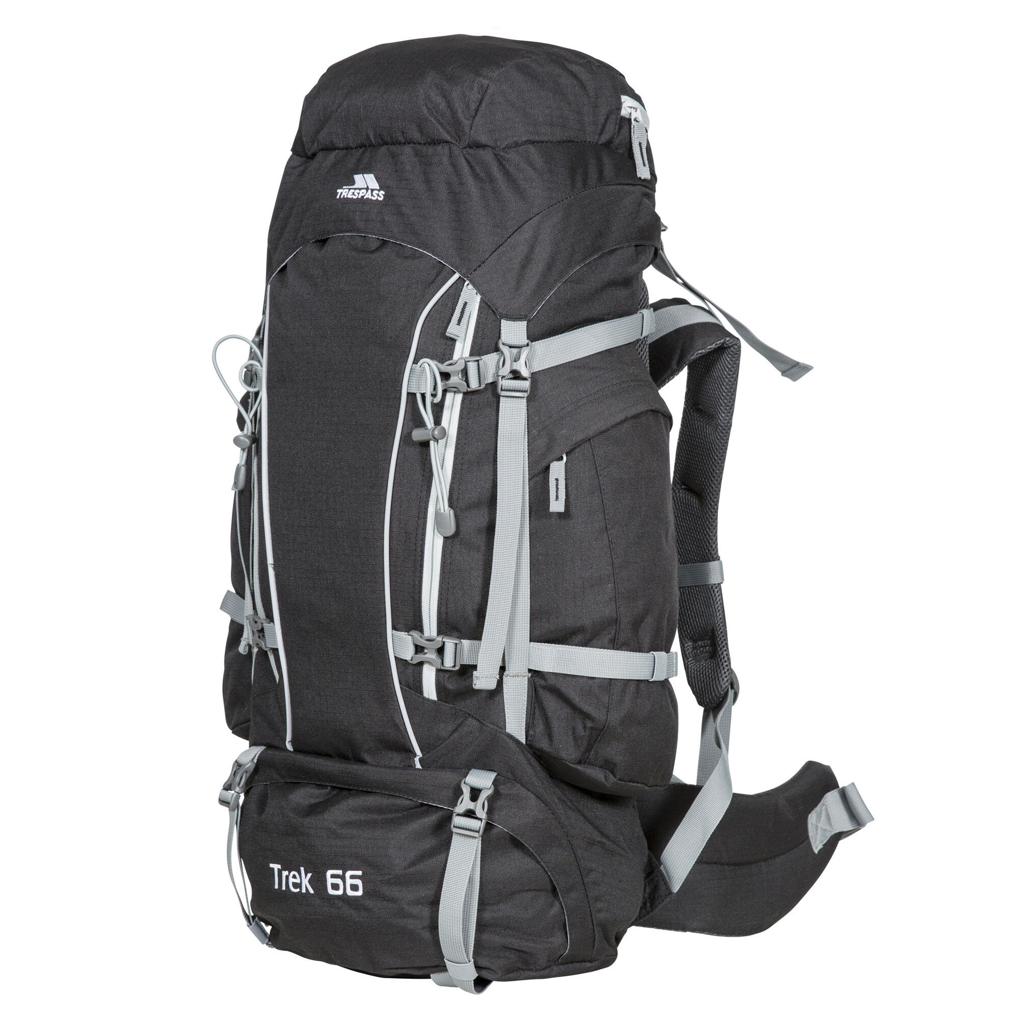 Trek 66 Rucksack 66 Liter Damen und Herren Asche 3/5