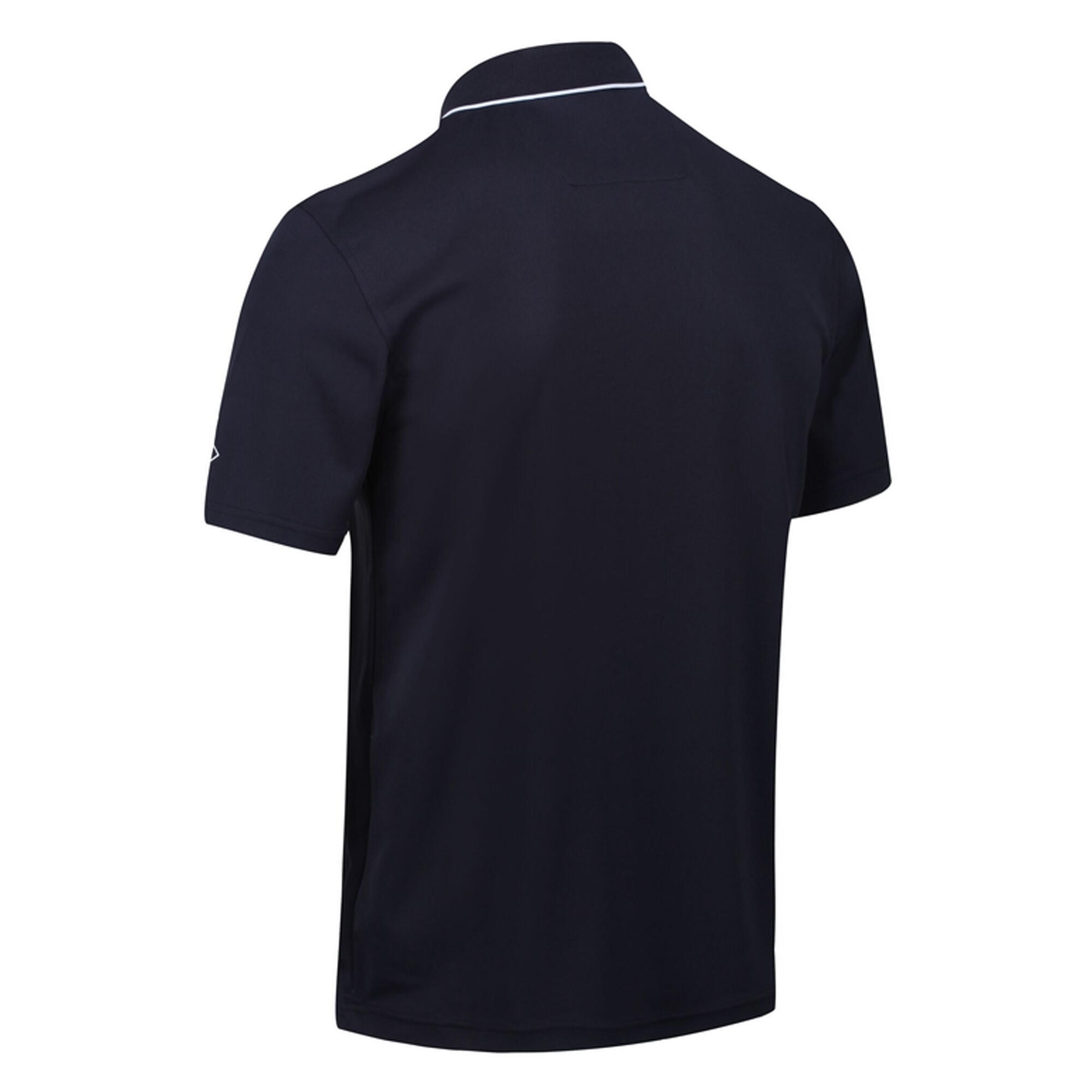 Mens Maverick V Active Polo Shirt (Navy) 4/5