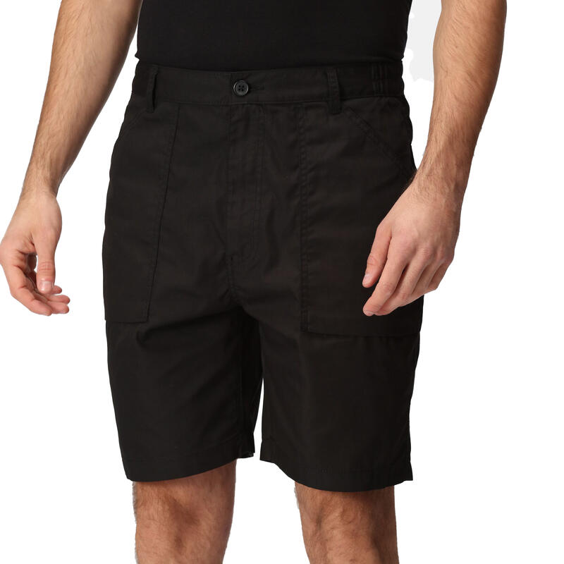 Heren Nieuwe Action Shorts (Zwart)