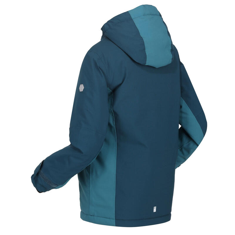 Veste imperméable HIGHTON Enfant (Bleu sarcelle sombre / Libellule)