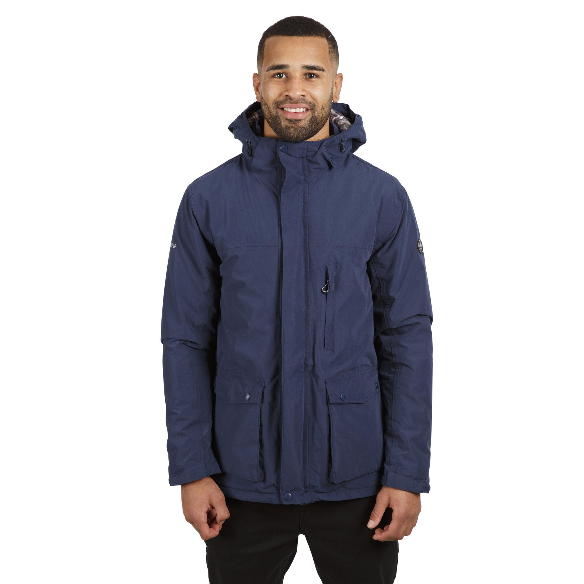 VAUXELLY Men's Waterproof Jacket (Navy)