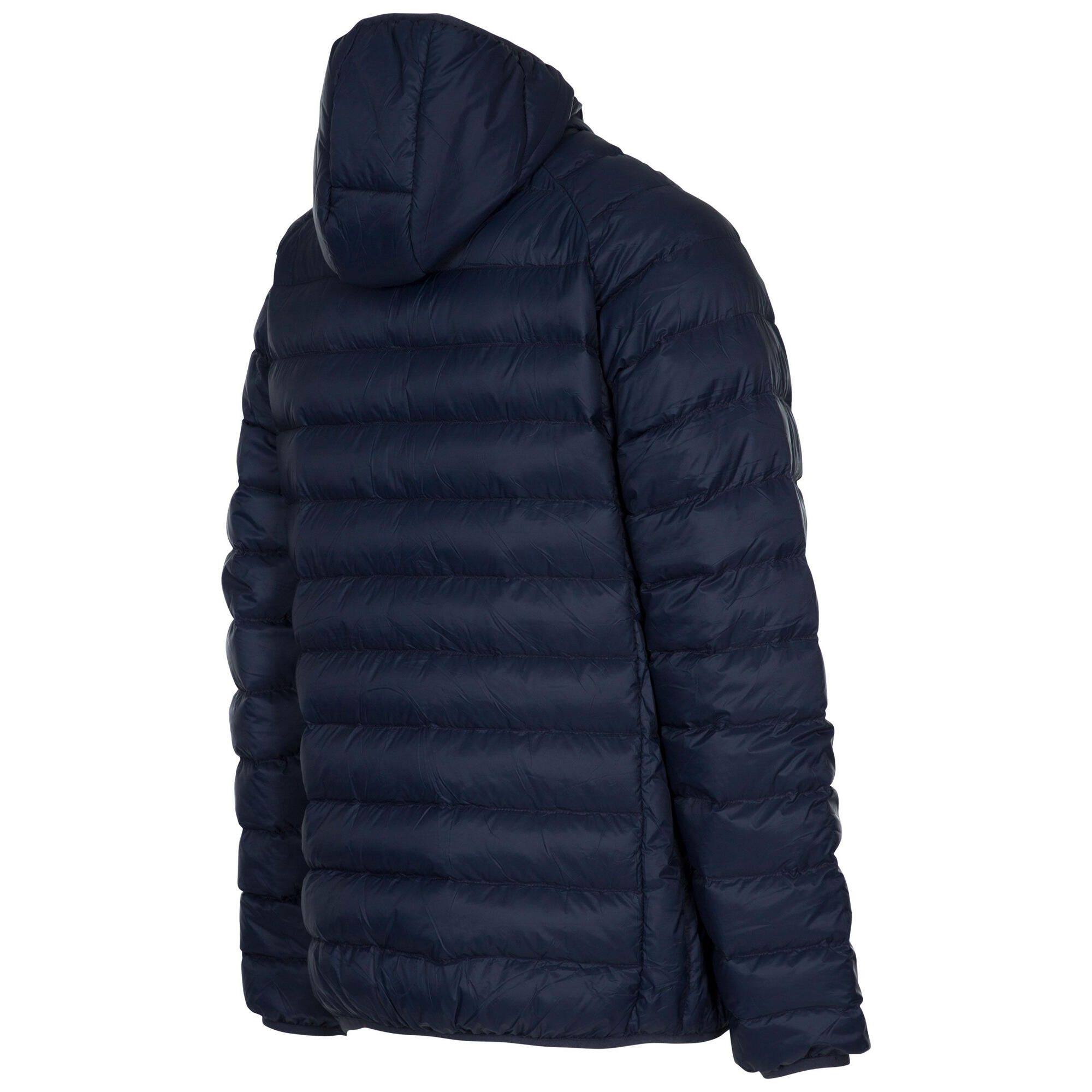 BOSTEN Men's Down Jacket (Navy Blue)