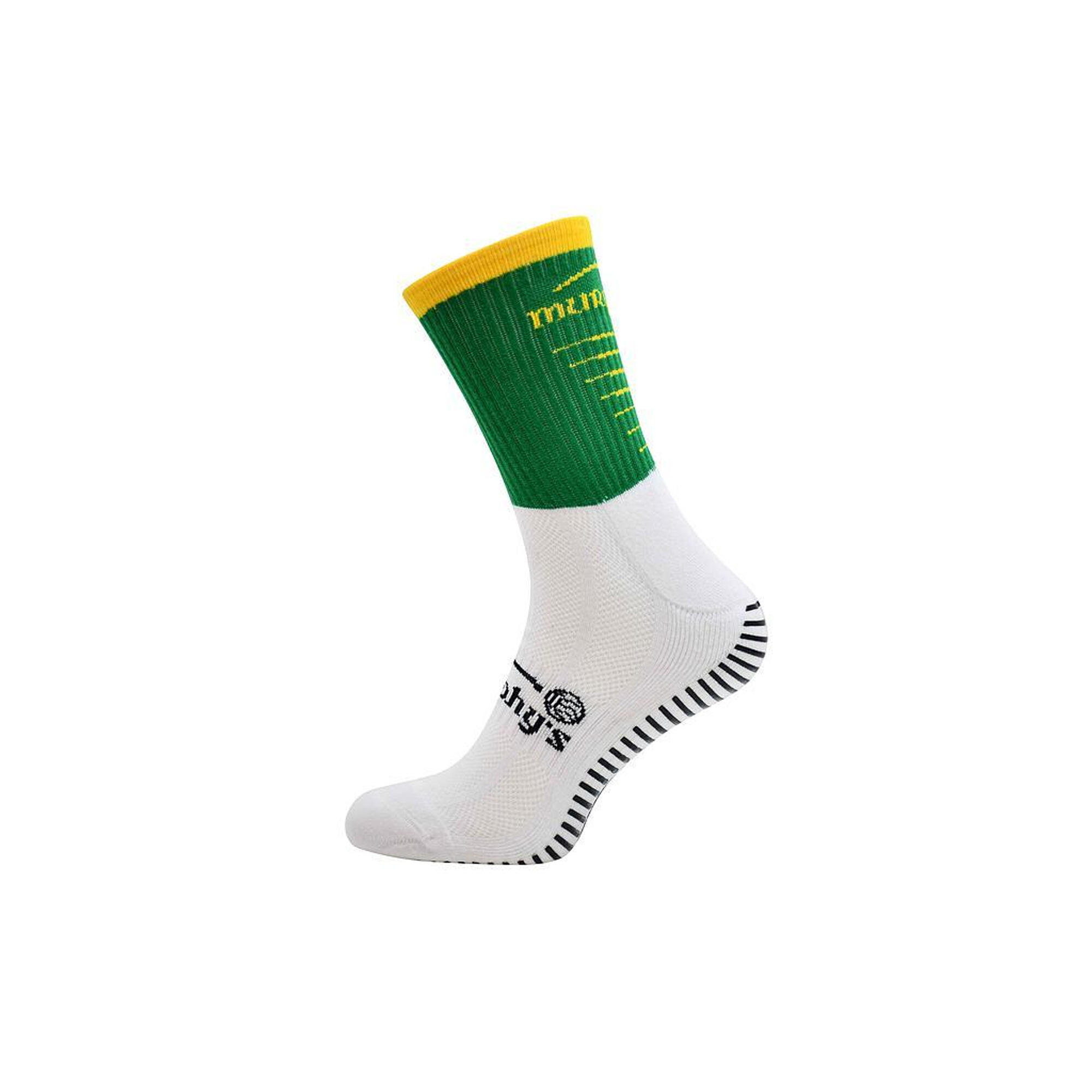 Unisex Adult Pro Mid GAA Socks (Green/Gold) 3/3