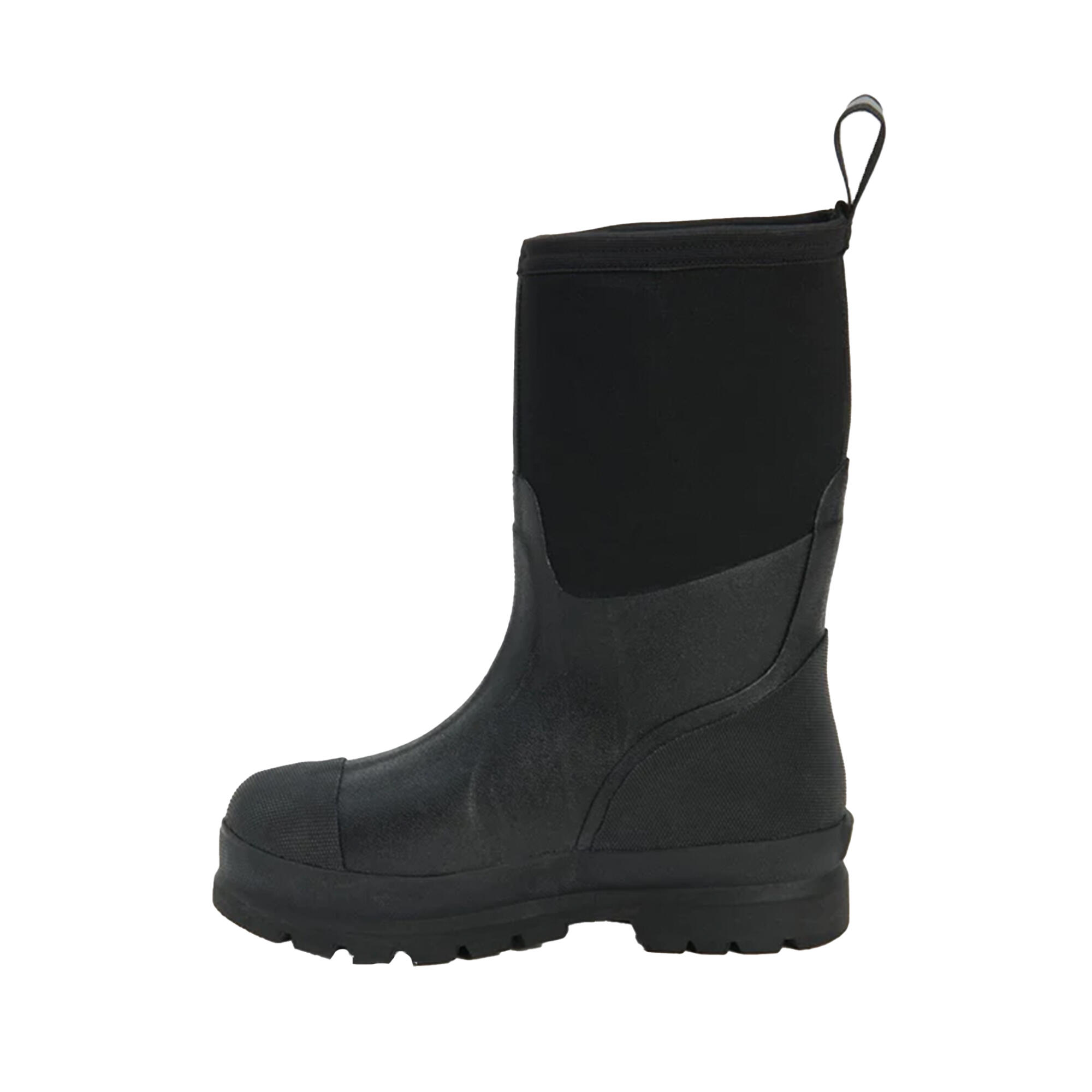 Unisex Chore Classic Mid Wellingtons (Black) 3/4