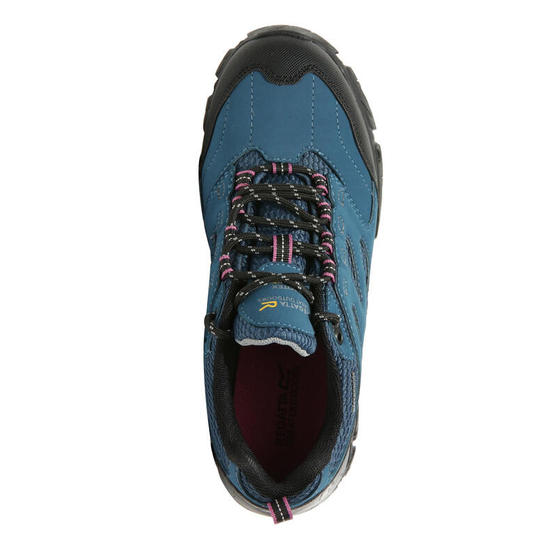 Dames Holcombe IEP Lage Wandelschoenen (Marokkaans Blauw/Rood Violet)