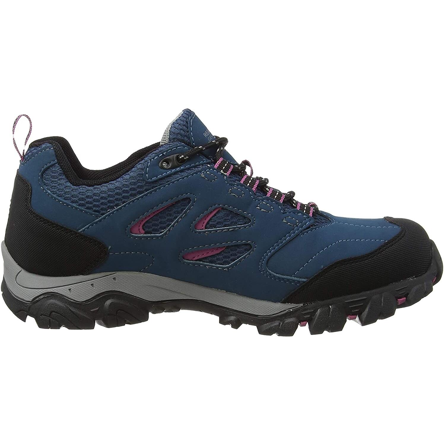 Womens/Ladies Holcombe IEP Low Hiking Boots (Moroccan Blue/Red Violet) 3/5