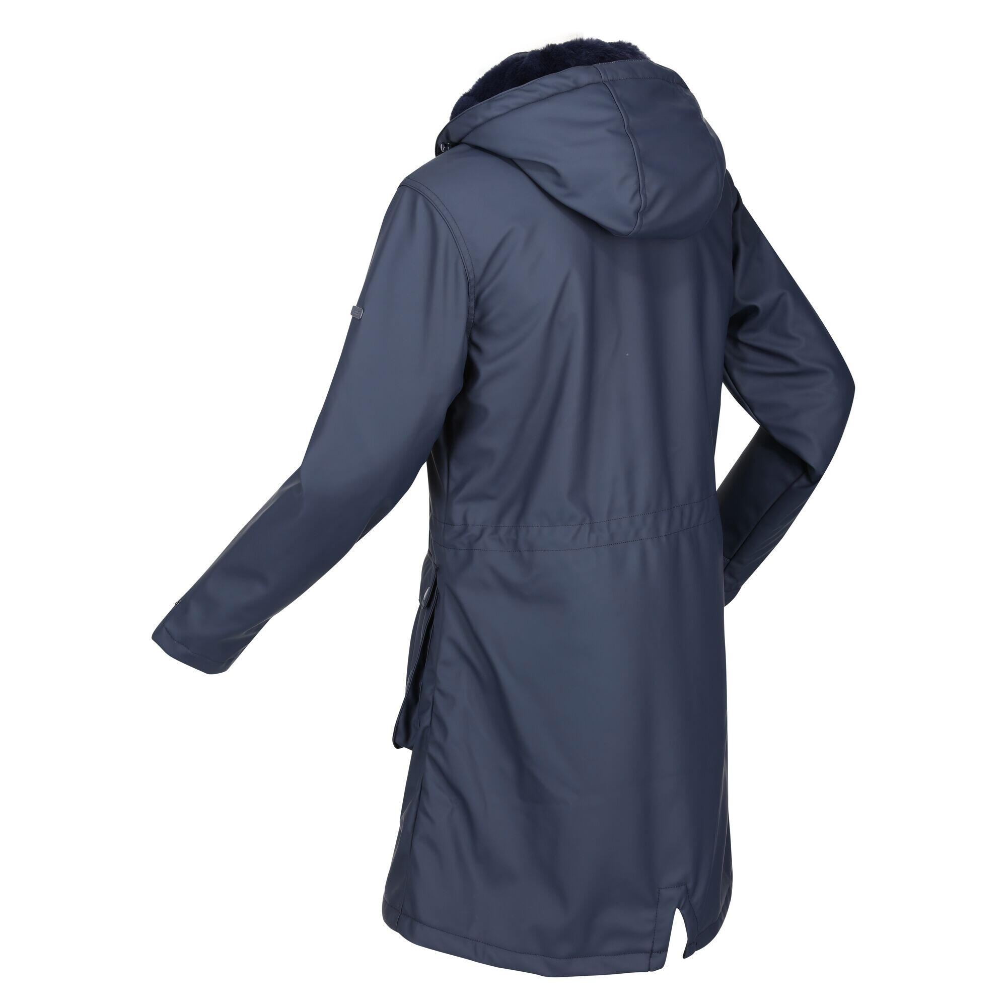 Womens/Ladies Fabrienne Insulated Parka (Navy) 4/5