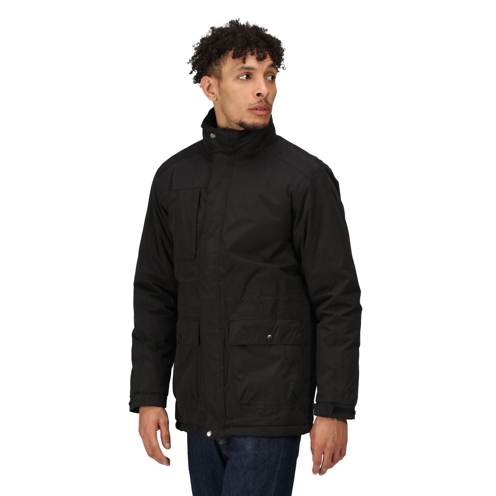 Mens Darby III Insulated Jacket (Black) 3/4