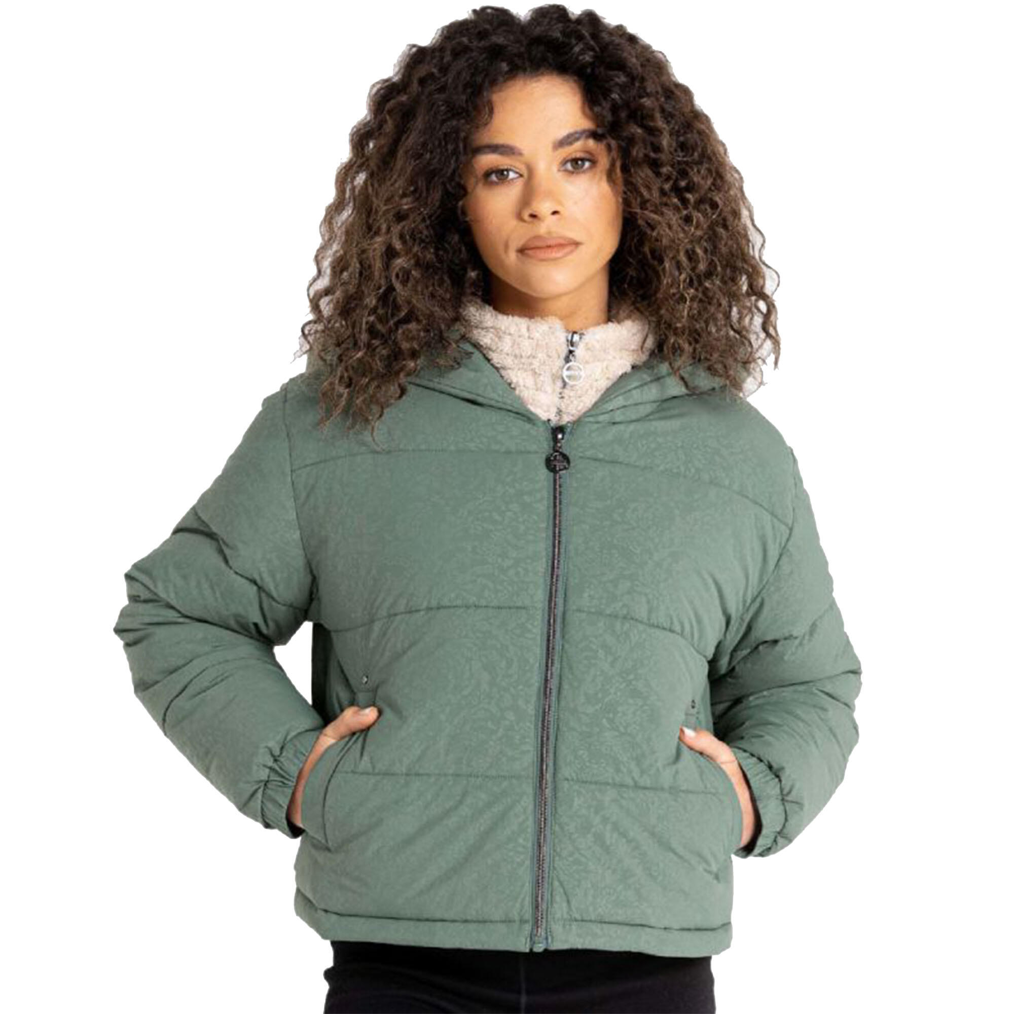 Women's LAVISHLY quilted jacket (Duck green)