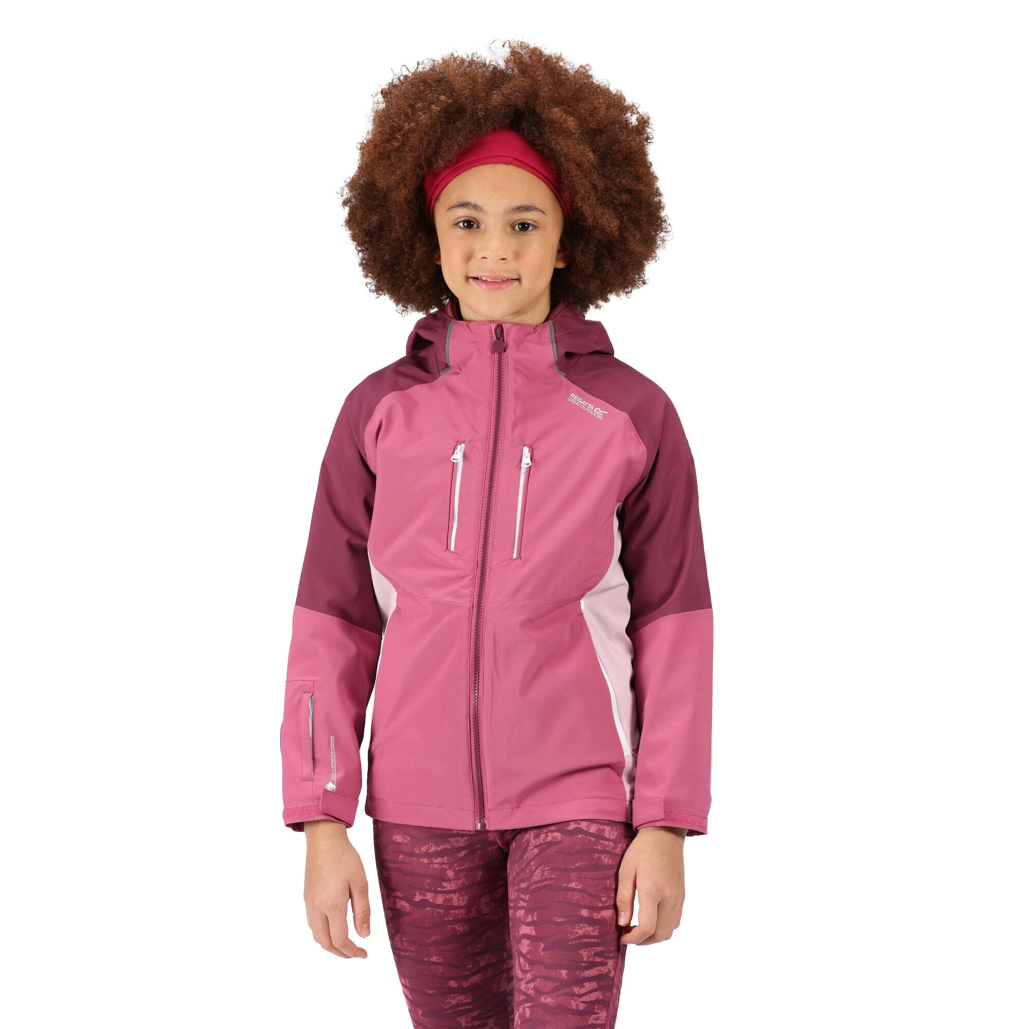 Childrens/Kids Hydrate VII 3 in 1 Waterproof Jacket (Pagoda Blue/Dragonfly) 3/5