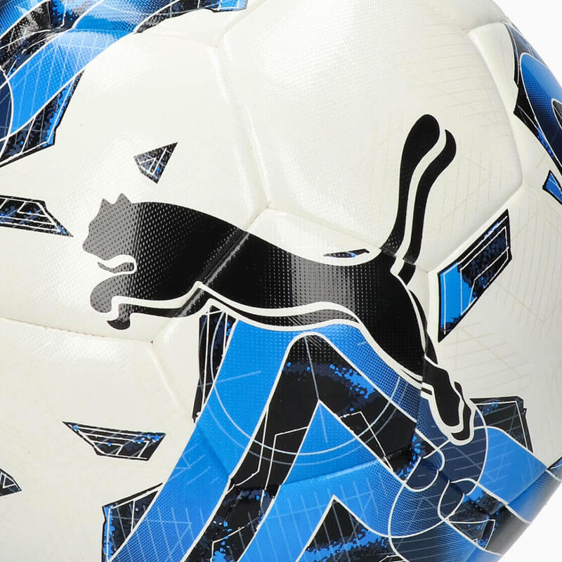 Ballon de foot TEAMFINAL6 MS (Blanc / Bleu)